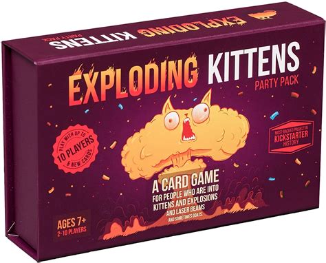  Exploding Kittens ¡Un juego de cartas que te hará reír hasta las lágrimas!