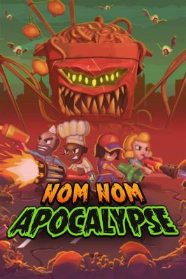 ¡Nom Nom Apocalypse! ¡Un festín zombie con sabor a estrategia y rompecabezas!